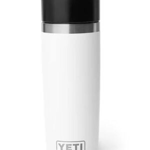 Yeti Black and White Insulated Bottle